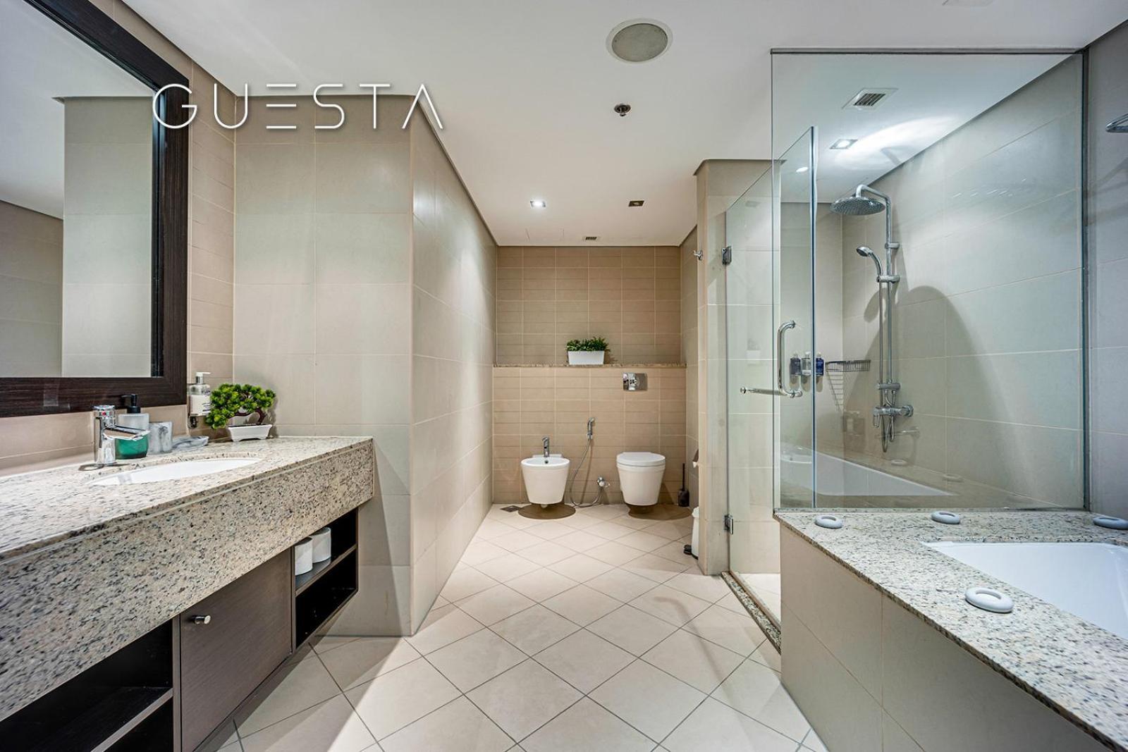 Royal Amwaj Apartments, Palm Jumeirah, Free Beach And Pool Access Dubaj Pokoj fotografie