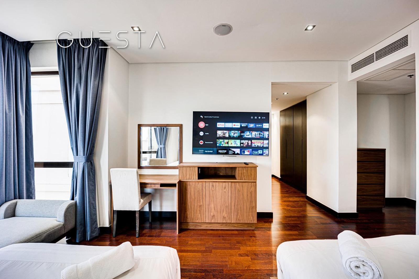 Royal Amwaj Apartments, Palm Jumeirah, Free Beach And Pool Access Dubaj Pokoj fotografie
