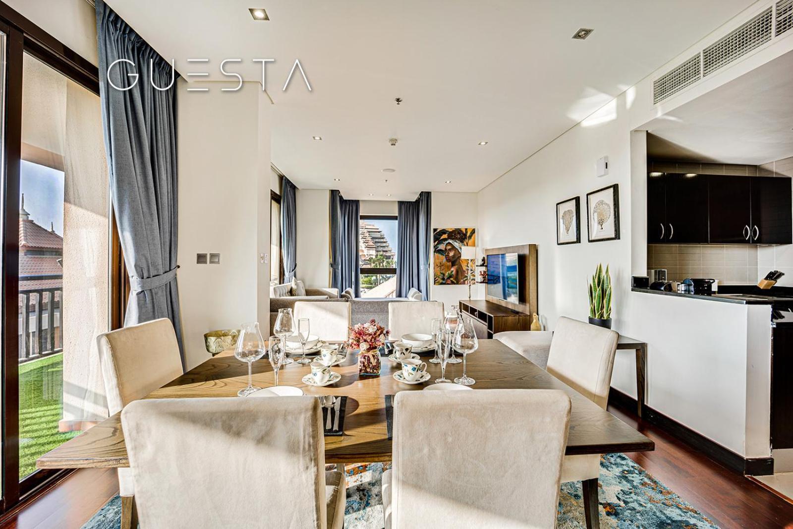 Royal Amwaj Apartments, Palm Jumeirah, Free Beach And Pool Access Dubaj Exteriér fotografie