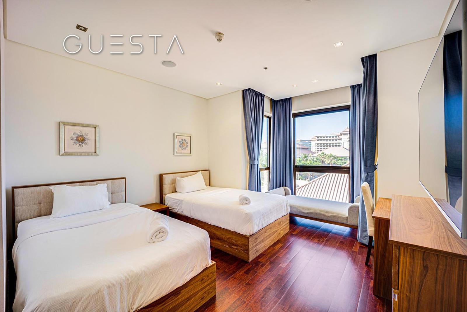 Royal Amwaj Apartments, Palm Jumeirah, Free Beach And Pool Access Dubaj Exteriér fotografie